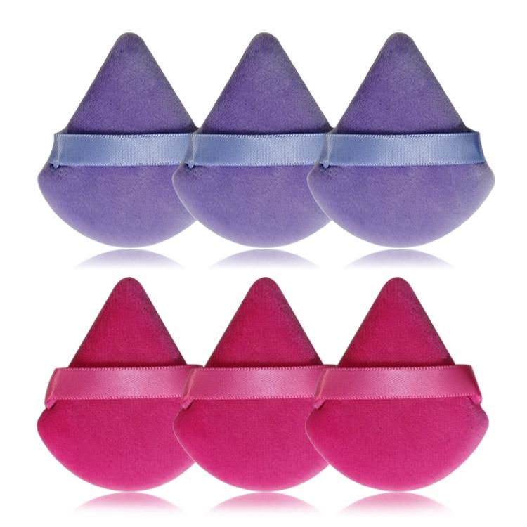 Suede Triangle Powder Puff Makeup Sponge