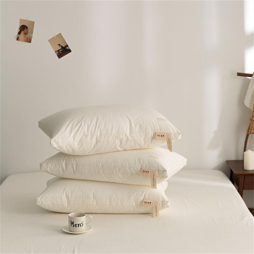 Zhipu Shu Sleep All Cotton Super Soft Deep Sleep, Neck Protection, Sleep Aid, Home Pillow Core
