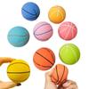 Mini Basketball 60mm Rubber Ultra-High Elasticity Basketball Decompression Hollow Elastic Ball Children's Toy Boys' Holiday Gift