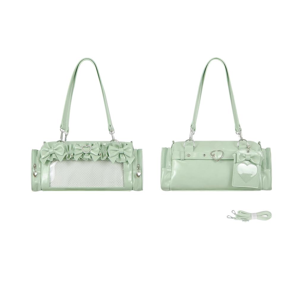 Bow Shoulder Ita Bag All-match Transparent Sac Femme Lolita Bags for Woman Underarm Bolsos Mujer Lolita Crossbady Bolso