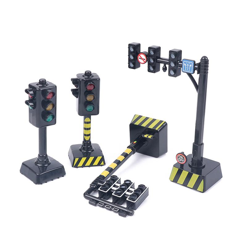 Early safe education Educational Toy Traffic Lights Model Kids Early Educational Playset Toy for Kids Toddler