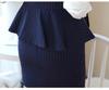 Women's Professional Vest Suit Set for KTV Hotel Receptionist Interview