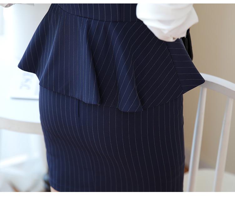 Women's Professional Vest Suit Set for KTV Hotel Receptionist Interview