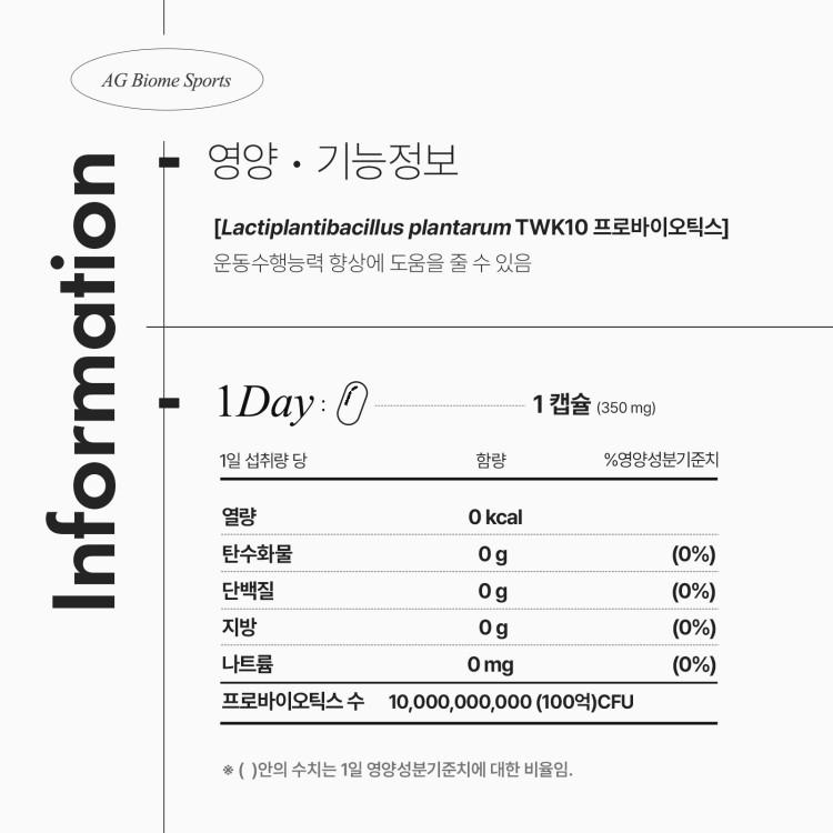 Aghealth 10 Milliarden Milchsäurebakterien AG Biome Sports 30 Kapseln 4 Schachteln (Gesamtvorrat für 4 Monate) Probiotika