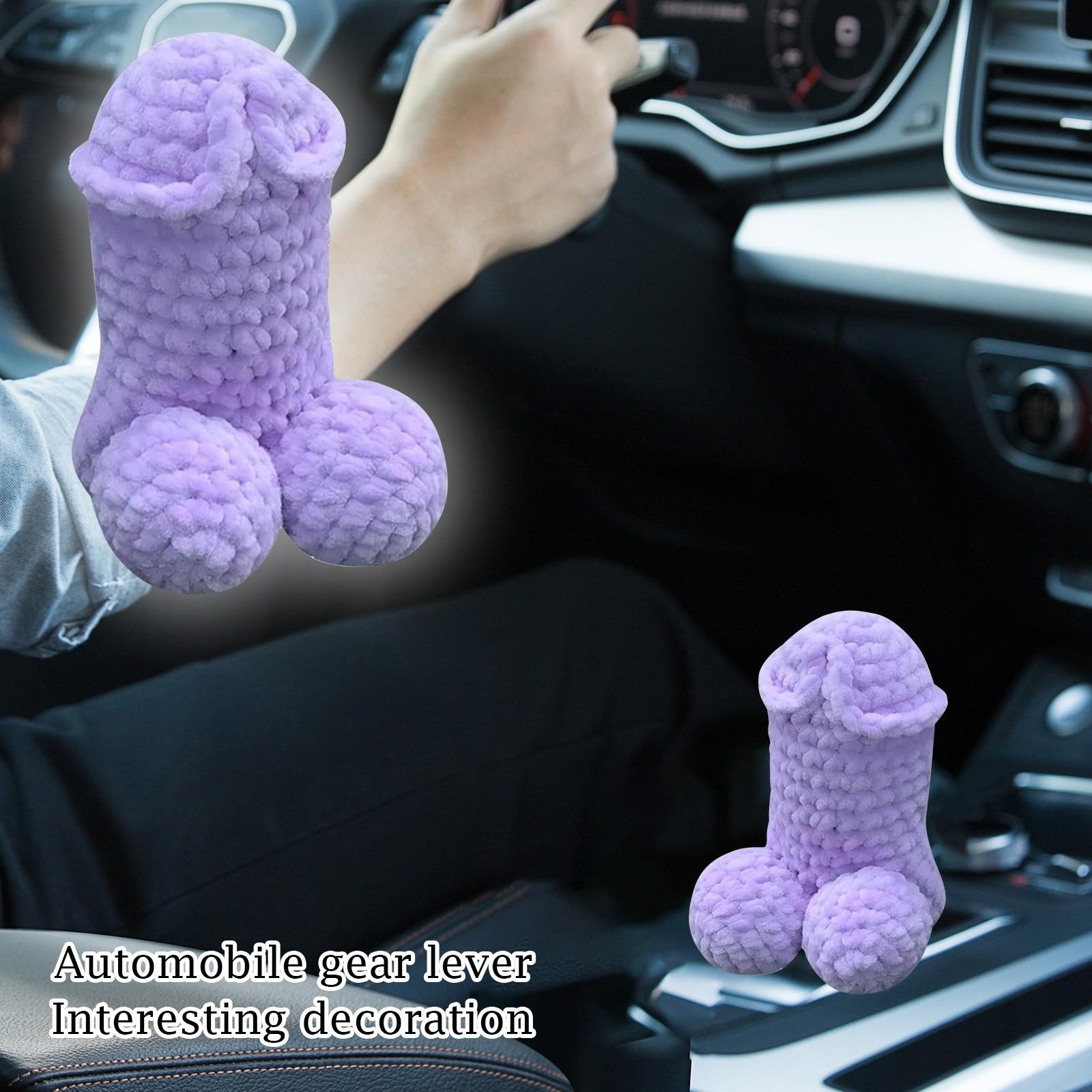 

Декор для автомобильной ручки, забавный декоративный чехол для коробки передач, милые забавные аксессуары для автомобильного переключателя передач, милые гаджеты для интерьера автомобиля, автомобильные аксессуары и украшения One Size фиолетовый