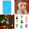 Beautiful Christmas Tree Mold DIY Craft Holiday Decoration Holographic Tree Mold