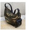 Design del Marchio Camouflage Borsa a Secchiello da Donna a Spalla Borse da Donna Grande Capacità Viaggio Tela Borse a Tracolla da Donna Tote