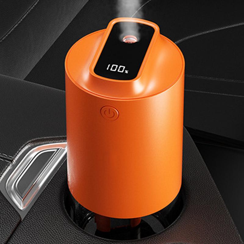 Umidificatoare de aer pentru dormitor, umidificator auto, umidificator alimentat cu baterii, cu două moduri, umidificator compact pentru cameră mică, birou