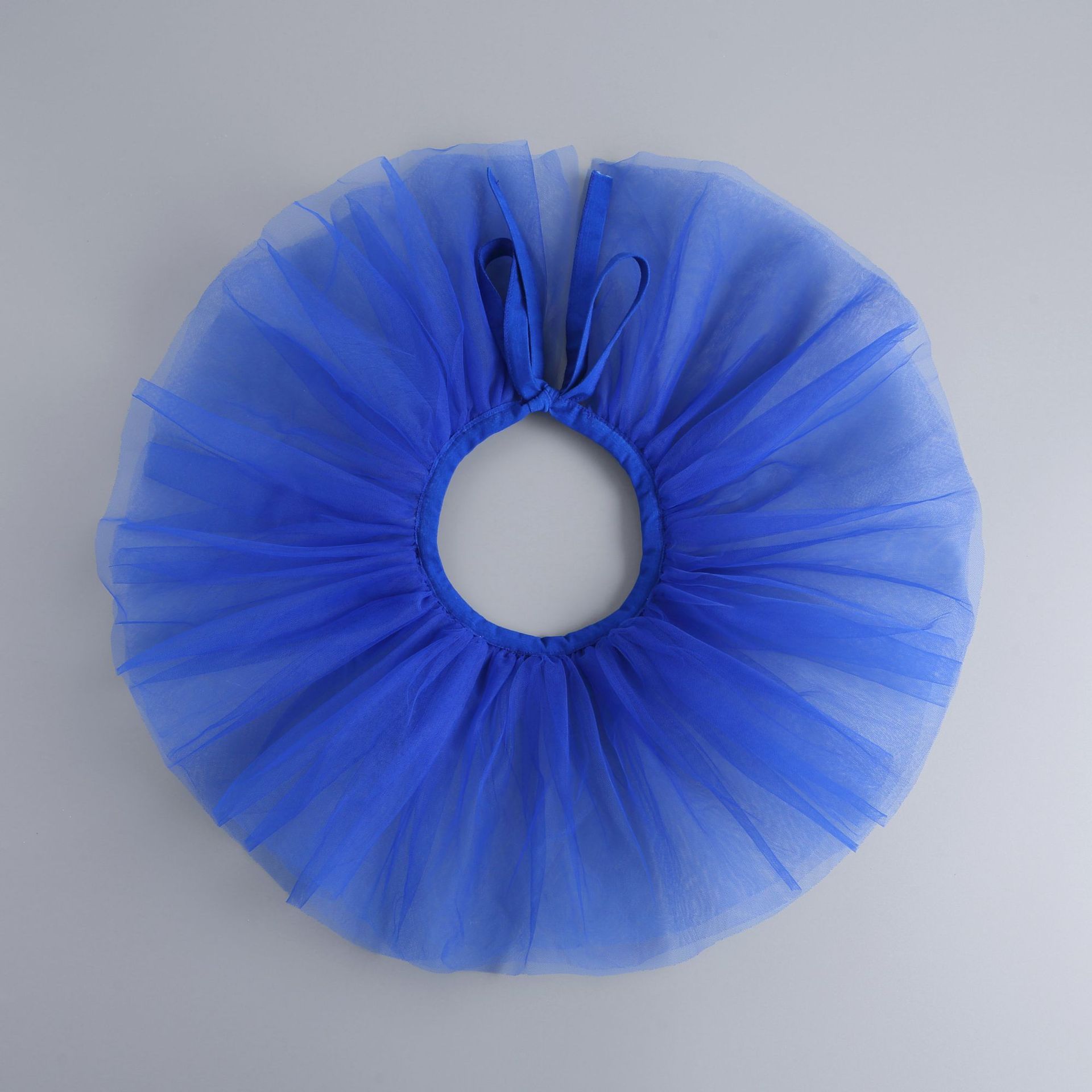 

Multi Layer Mesh Fake Collar Decorative Necklace Ties Blue Red Detachable Neckwear for Fake Collar Clothing Decororation Mujer