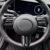 2 PCS Carbon Fiber Car Steering Wheel Frame Cover Steering Wheel Button Panel Protection Frame Compatible with Hyundai Sonata DN8 2024