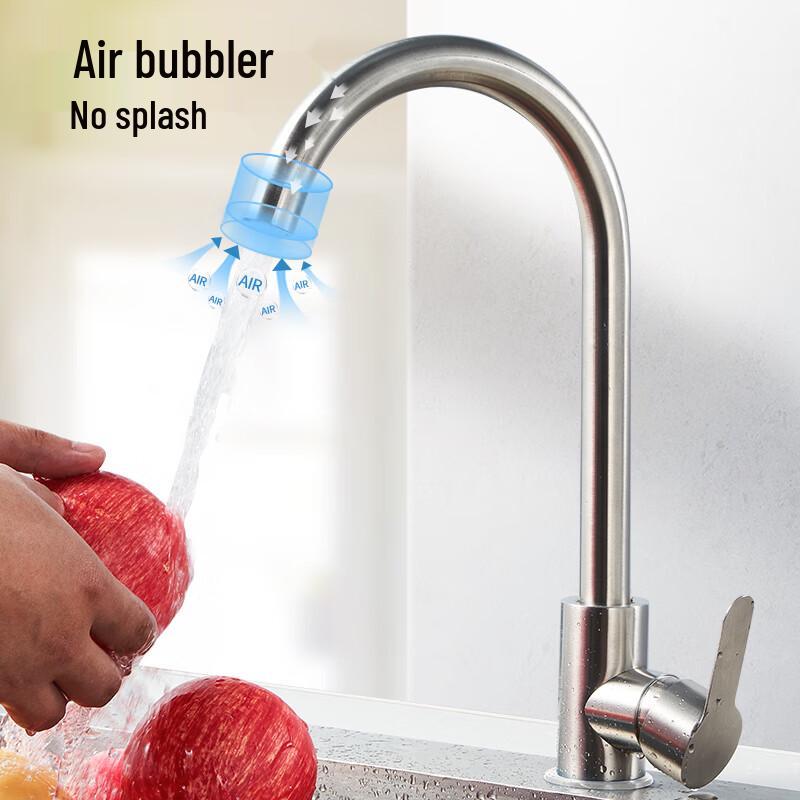 TLXT 304 Stainless Steel Kitchen Faucet