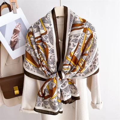 Cotton Linen Scarf Foulard Female Headbanda Luxury Hijab Women Soft Warm Beach Scarves Echarpe Shawl Large Wrap Echarpe Bandana