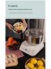 Silent Chef Dough Mixer: Multi-Functional Stainless Steel Kneader for Home & Commercial Use