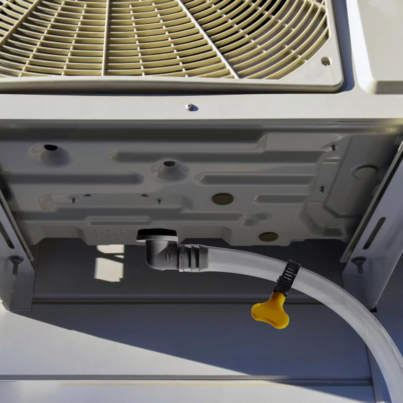 White Drain Hose Pipe Inlet Hoses Extension Drainpipe Tube Kits For Air Conditioner Washing Maching Kitchen Faucet Accessories