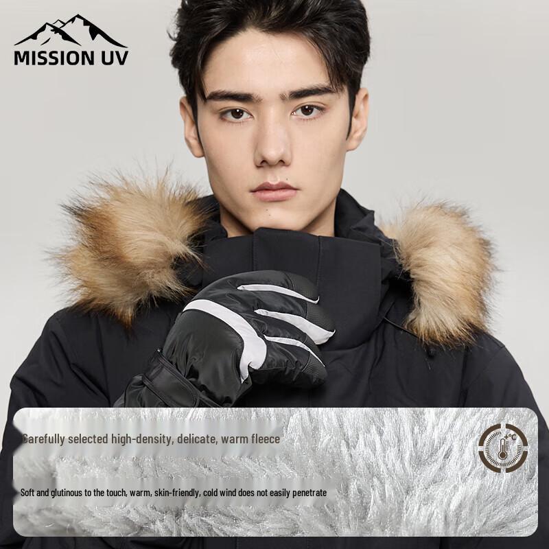 MISSION Men's Winter Warm Touchscreen Gloves