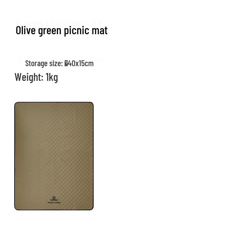 OEING Outdoor Waterproof Picnic Blanket 200x200CM