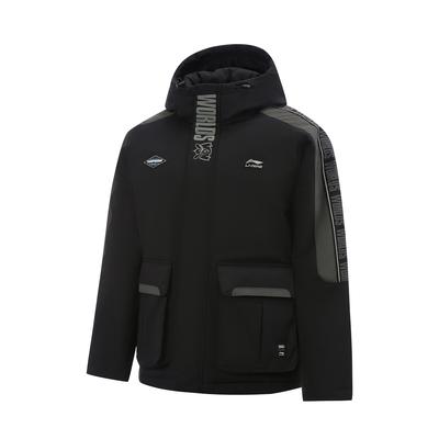 Li Ning League Of Legends Serie Kurze Daunenjacke Unisex Oberbekleidung Schwarz AYMV249-2