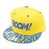 Spring and summer new hip hop hat BOOM letter embroidery graffiti flat brim baseball cap hip-hop flat edge hat men