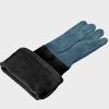 Flexible Grip Gardening Gloves Abrasion Resistant Leather Long Cuffs For Precise Handling And Protection