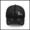 English Long CA583 [White Fang] Cap, Mesh, Letters, Brim, Hat, Sports, Outdoor, Running, Men's, Women's, (Gray)