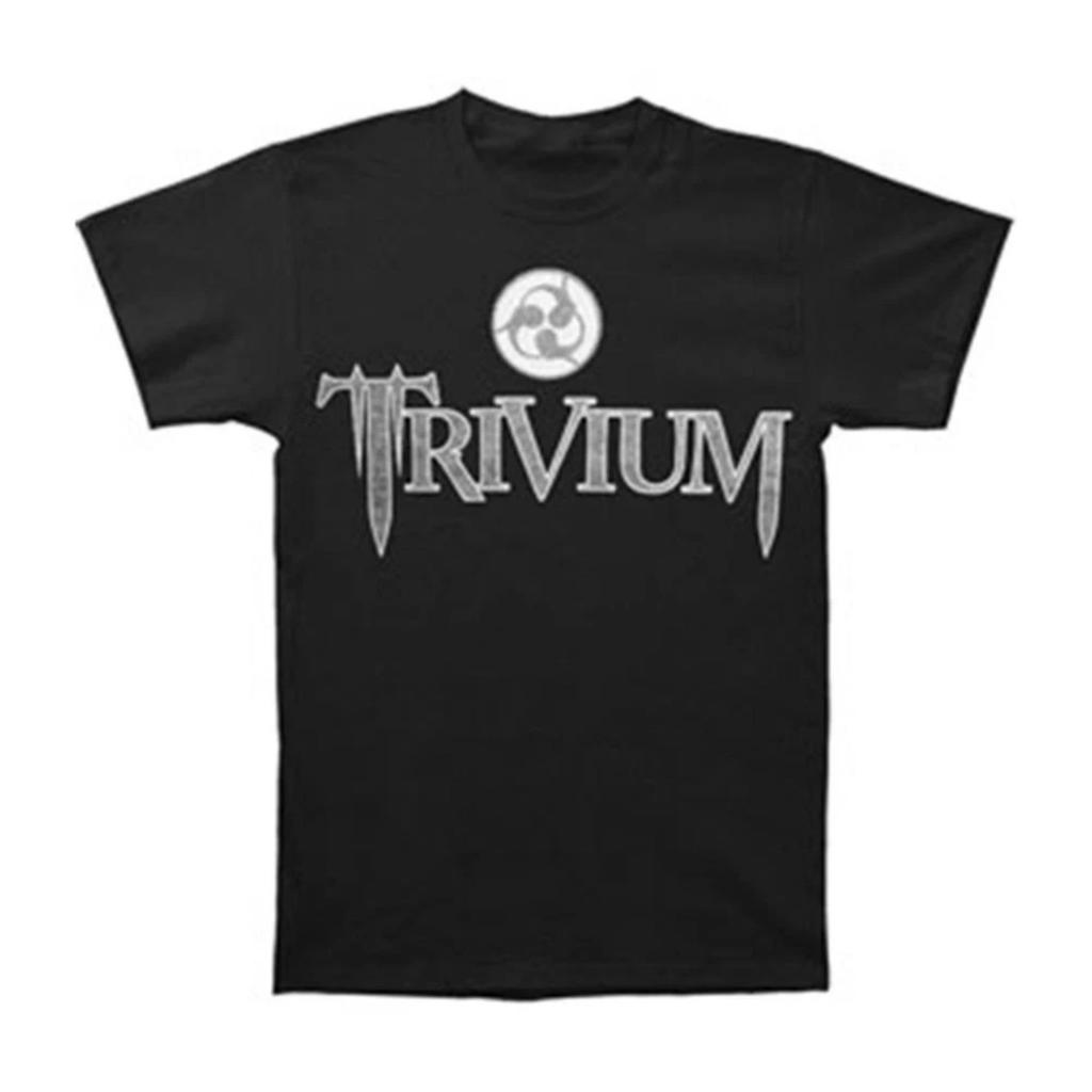 Trivium 2007 North American Summer Tour Men's T-shirt Retro Commemorative T-shirt Daily Outdoor Men's Fan Printed T-shirt
