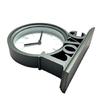 Fashionable Love Letter Plastic Bedroom Desk Clock with Quiet Operate Battery Operated No Ticking Bedside Table Clock