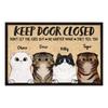 Cute Cat And Dog Door Mat Home Living Room Bedroom Floor Mat Entrance Carpet Non Slip Kitchen Bathroom Rug Doormat 40x60cm