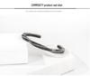 Viking Möbius Titanium Steel Bangle Bracelet - Unisex Retro European & American Accessory