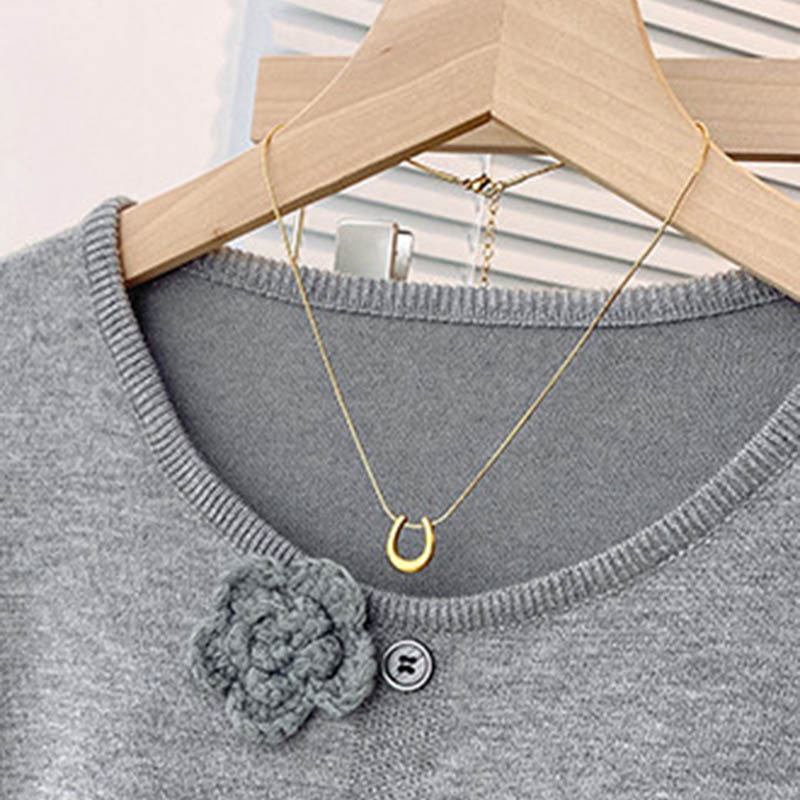 Sweater for Women Autumn Winter Thickened  Warm Knitted Stretchy Long Sleeve Oversize Tops