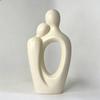 Couples Embrace Sculptural Ornaments, Love Themed Home Decor Suitable for Living Rooms, Desktops, and Holiday Decorations