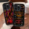 Spiel Five Nights At Freddys Handyhülle Für IPhone 16 15 14 Plus 13 12 11 17 Pro Max Pro Weiche Hülle