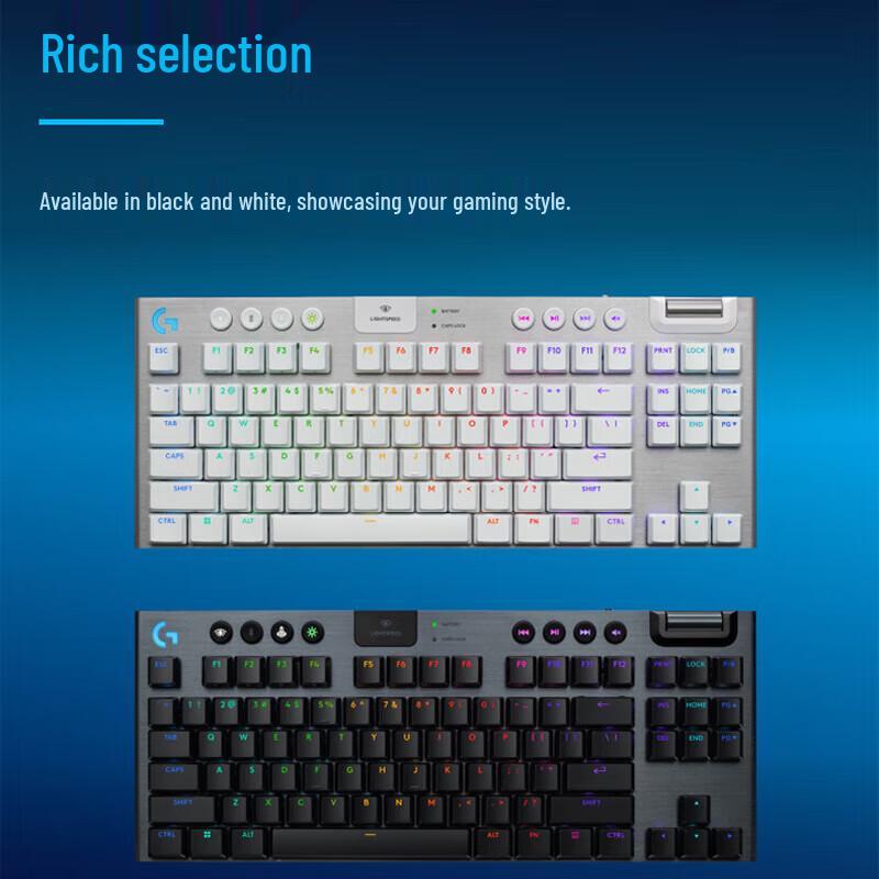 Logitech G915 TKL X LIGHTSPEED Low-Profile Mechanical Gaming Keyboard