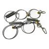 Stainless Steel Bird Swing Toy For Small Parrots Safe Chewable Chain Perch With Metal Materials