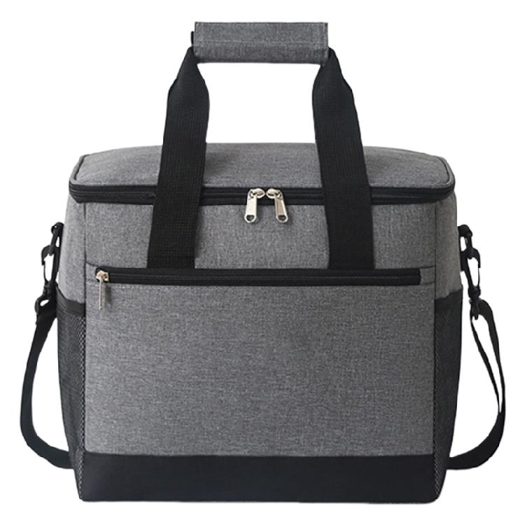 

Friendly Large Cool Bag for Picnics Camping and Work 18L Insulated Lunch Bag Suitable for Various Occasion 18L сірий колір