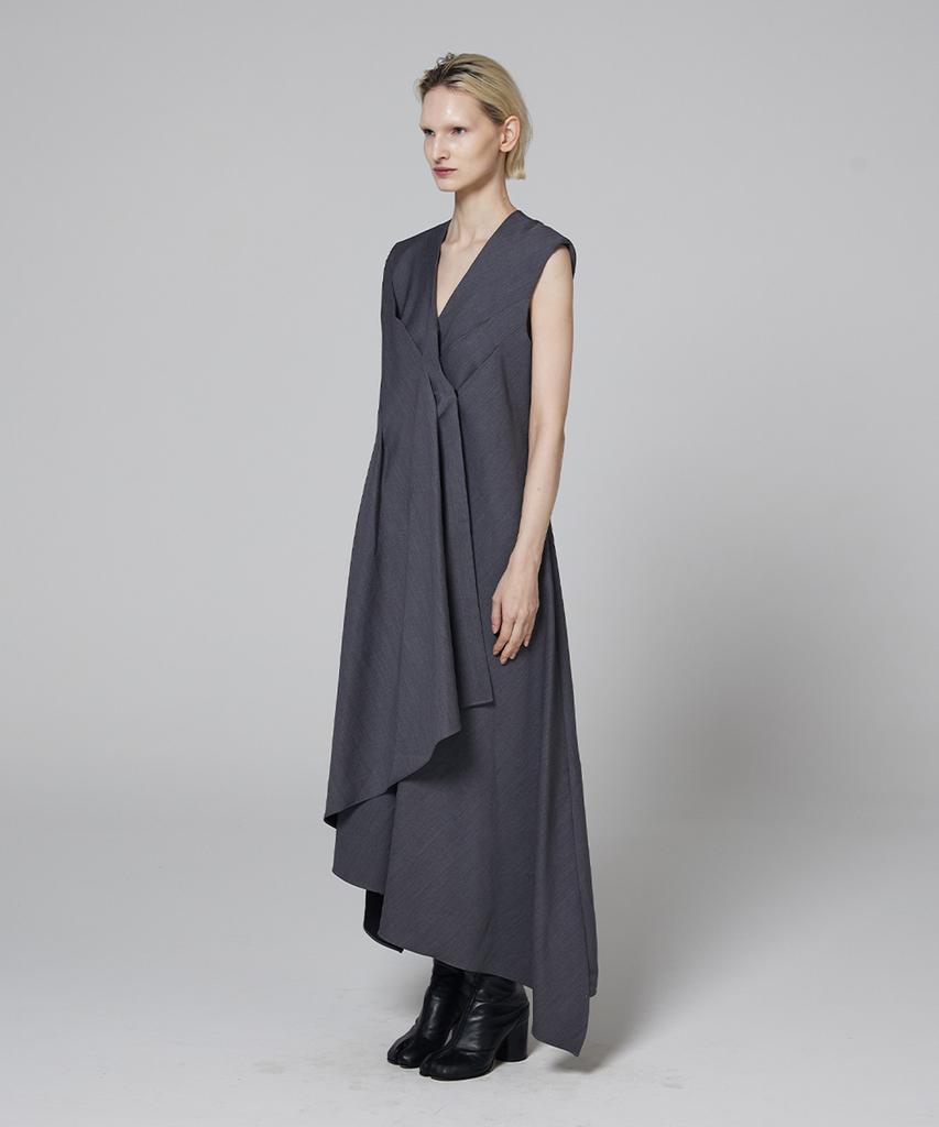 Meuameu Origami Sleeveless Dress
