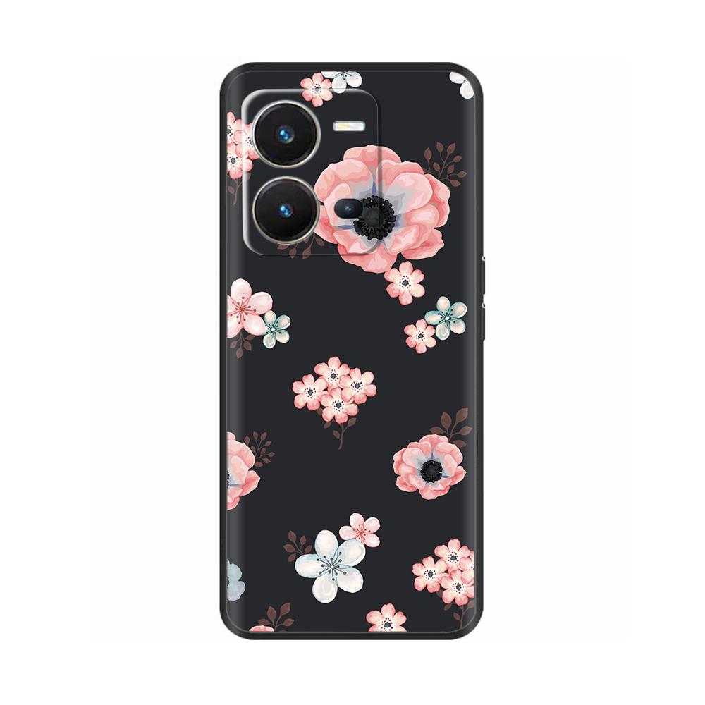 For Vivo V25 / V25 Pro 5G Case Soft Silicone Phone Back Cover For Vivo V25 V 25 VivoV25 Pro 5G V25E 4G Protective Shell Bumper