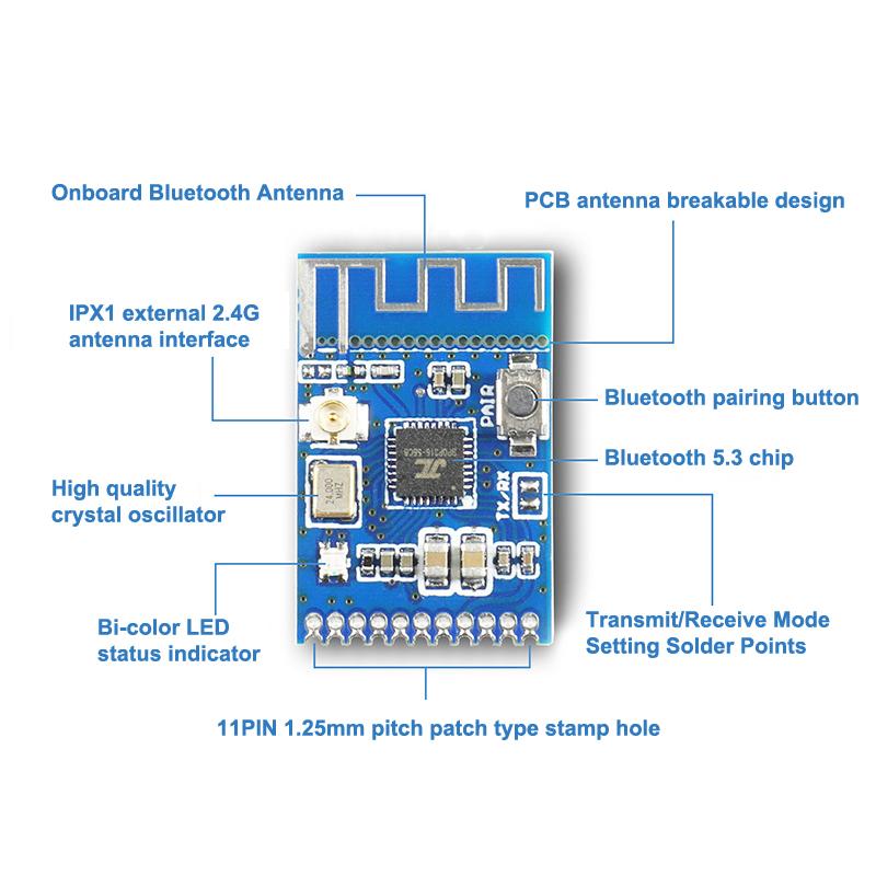 Cheap Bluetooth Audio Module Board Bluetooth 4.1 Stereo Audio Transceiver Transmitter Joom