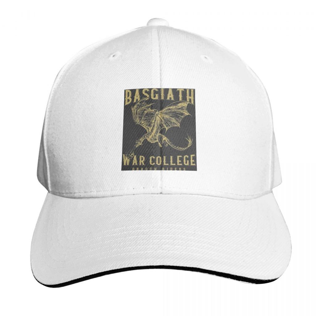 Vintage Basgiath War College Fourth Wing Cap Fashion Casual Baseball Caps Adjustable Hat Hip Hop Summer Unisex Baseball Hats