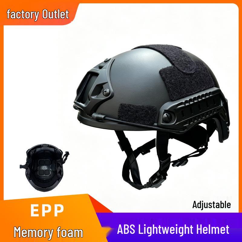 Tactical Outdoor Cycling Helmet - Military-Style ABS Protection for CS Games