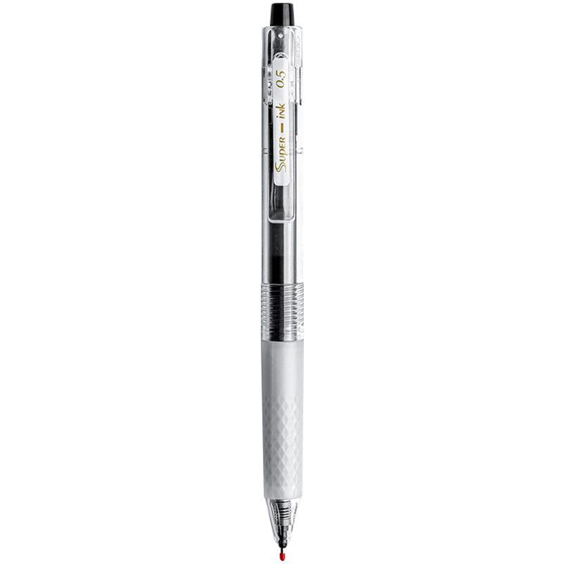 Morning MG Everbright Quick-Dry Smooth Ink Pen: High Capacity Clickable Neutral Pen