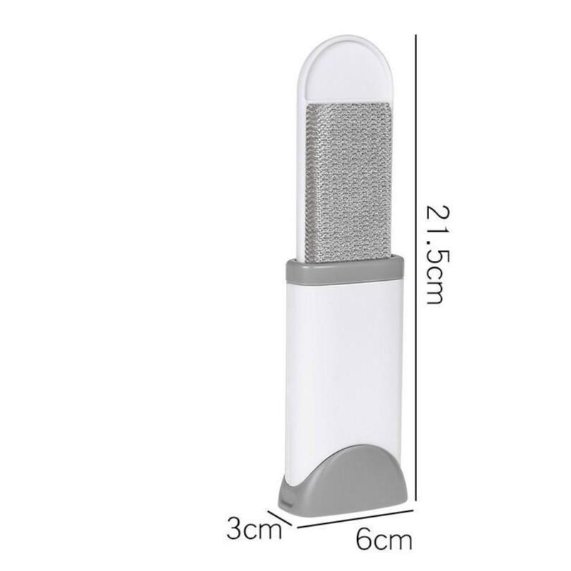 Double-Sided Electrostatic Hair Remover & Suction Brush