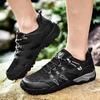 Men's Ultra-Light Mesh Breathable Hiking Shoes - Plus Size, All Seasons.
