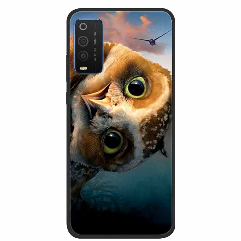 For TCL 205 Cases Fashion Silicone Soft TPU Protective Covers for TCL205 Phone Cases Floral Fundas for TCL 205 4187D 2021 Coque