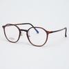 Alloaiweeo [Air Flex] Al6402 1616G Airflex Ultra-Lightweight_Brown Hexagon Frame_Blue Light Lens Selection