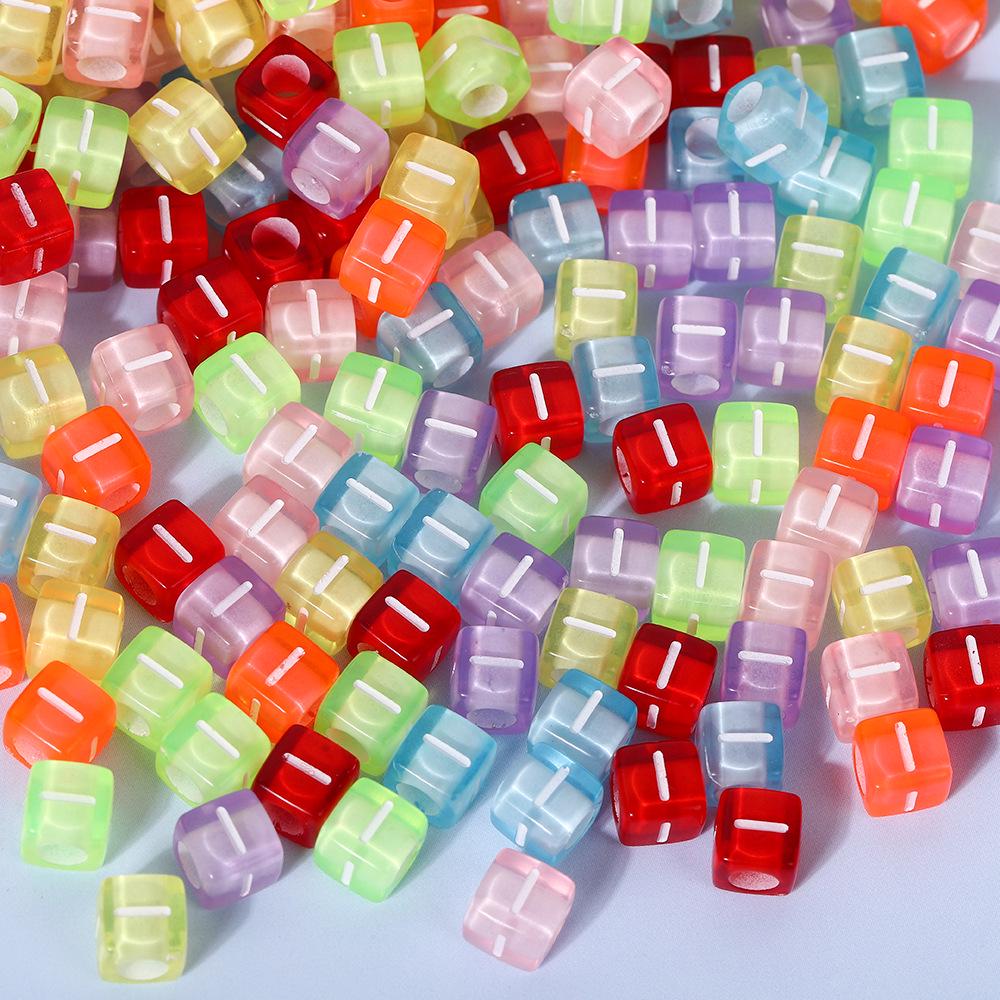 Colorful A-Z Letter Beads for DIY Jewelry & Educational Bracelets