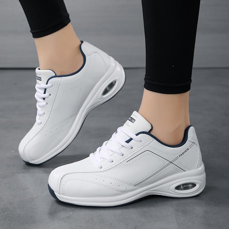 Damen-Sneaker, lässige Outdoor-Schuhe für Schüler, leicht, für Mädchen, Sneakers in Übergröße, Keil-Sneaker für Damen