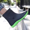 Fashion Mid-tube Rain Boots Men's Water Shoes Low-top Rain Boots Waterproof Non-slip Kitchen Rubber Shoes Fishing Car Wash Work Shoes