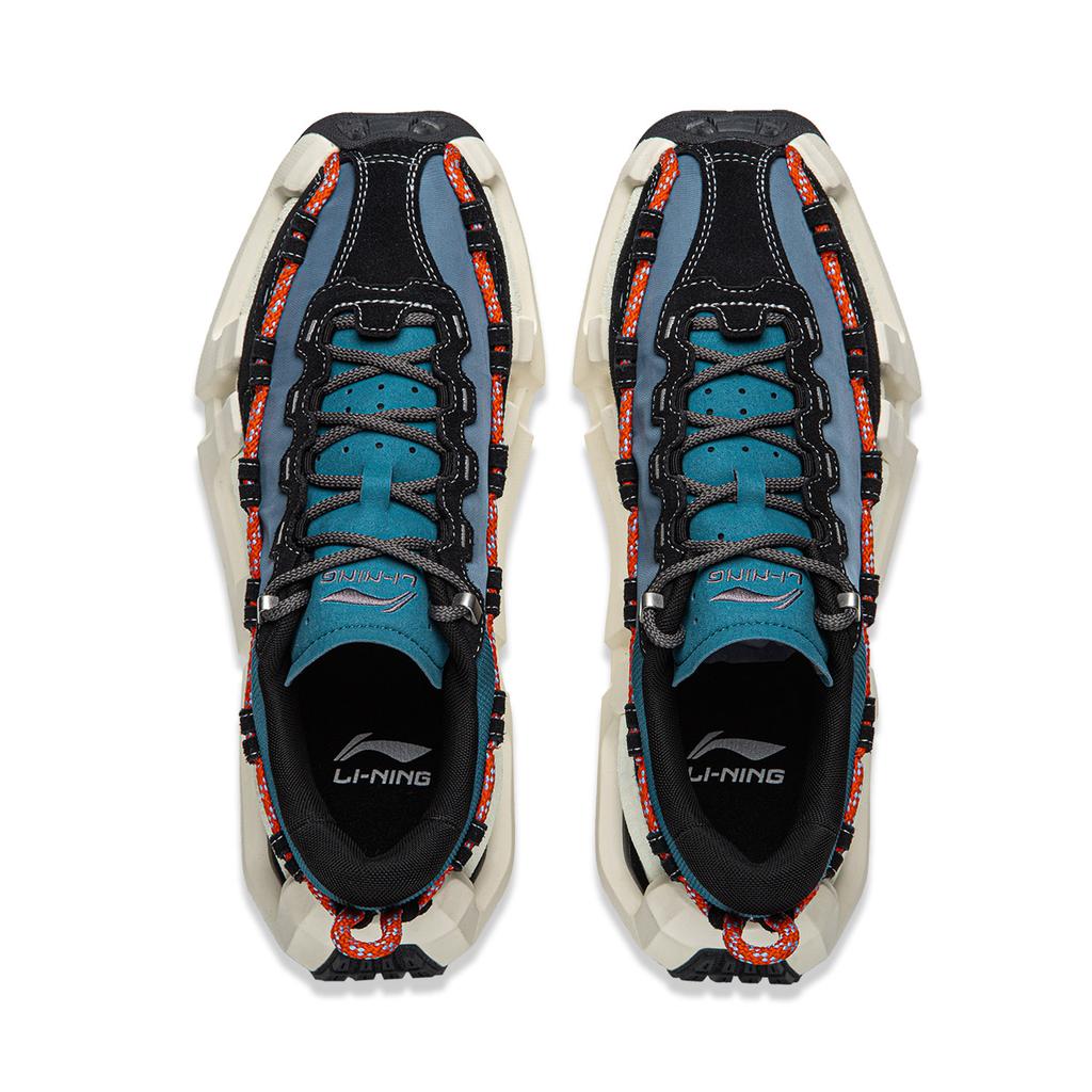 Li Ning Pangu 2.0 Modne Wszechstronne Odporne na Ścieranie Amortyzujące Niskie Codzienne Buty Unisex Sneaker AZGV131-2