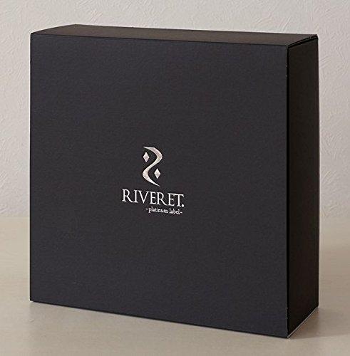 RIVERET Tumbler L 250ml Pair Set Bamboo Dishwasher Safe White/Brown RV-104LWLB