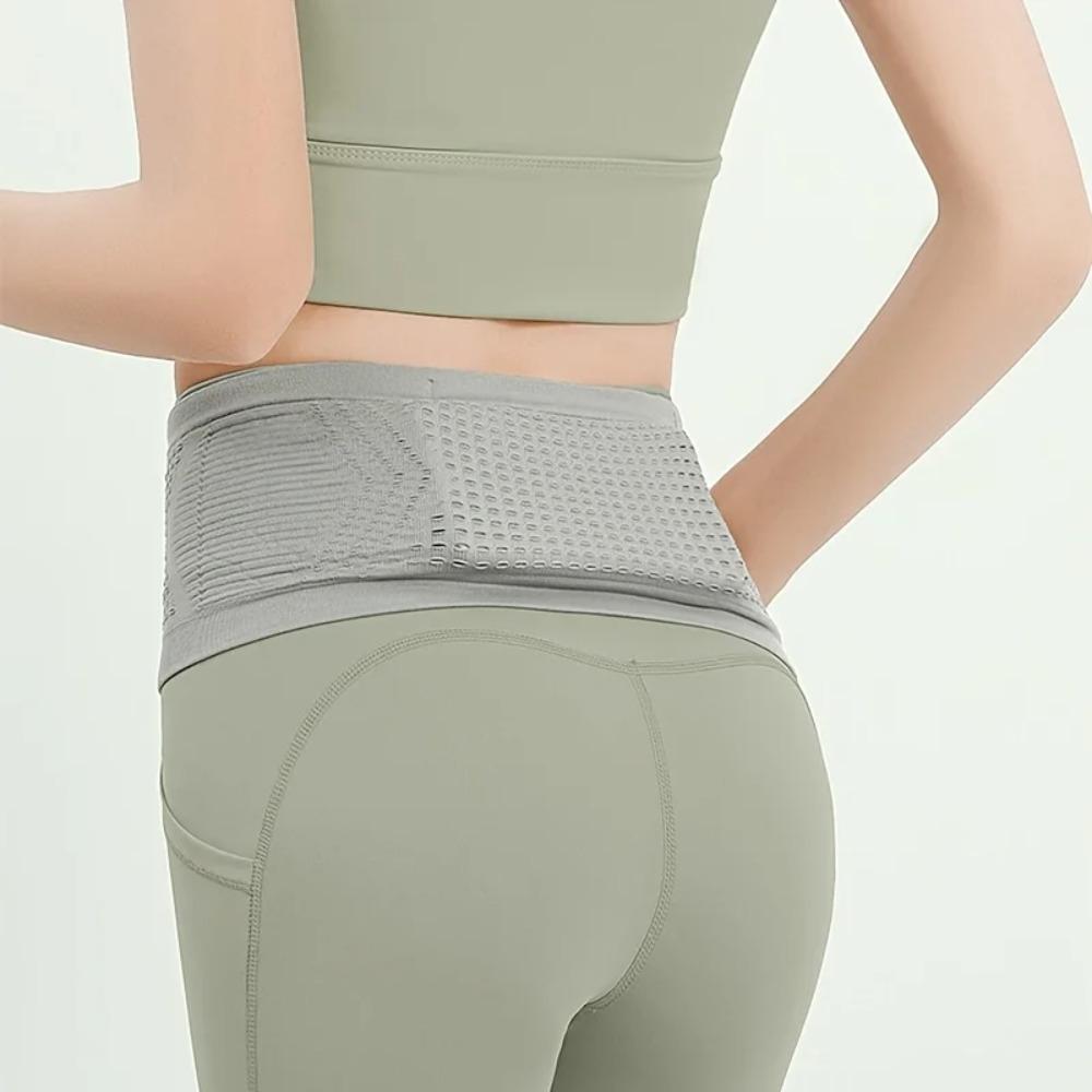 Seamless Elastic Waist Pack for Running,Gym,Portable Belly Control Belt with Textured Breathable Design,Lightweight Workout